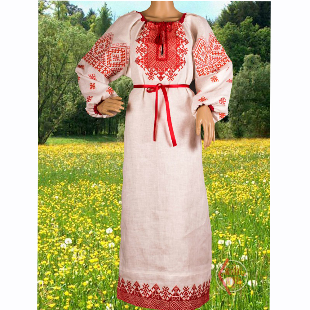 Платье В Старорусском Стиле