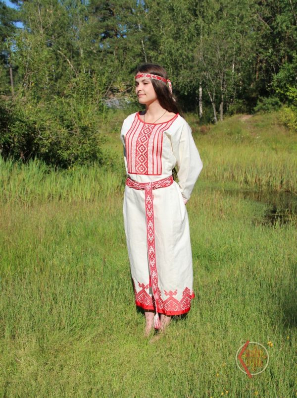 Платье Славянка