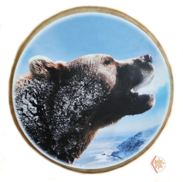 Бубен круглый 40см Медведь