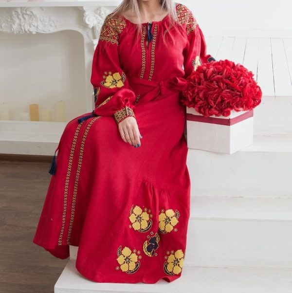 Славянское платье Мила